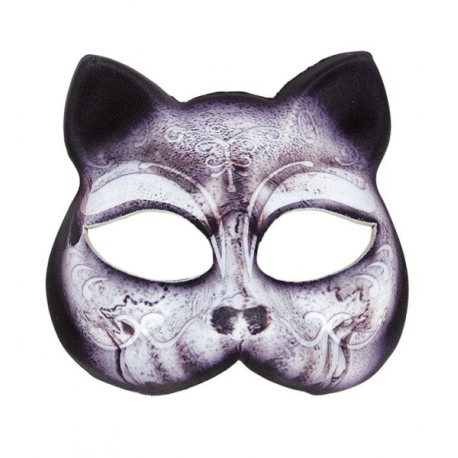 Mascara de tela de Gato