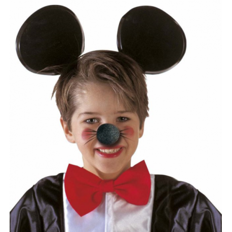 Parámetros Matón saber Nariz Negra de Espuma de Ratón Mickey Mouse | Comprar Online