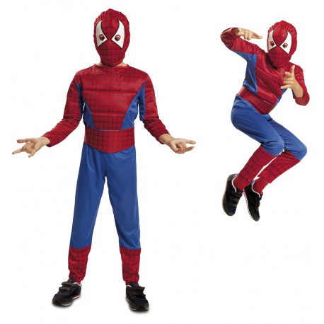Disfraz de Spiderman con musculo
