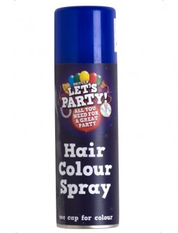 Spray para el pelo en azul