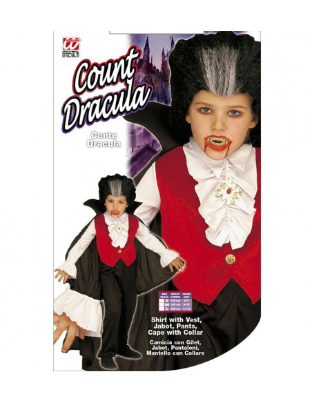 Disfraz de Conde Drácula para Niños