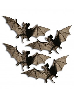 Cuatro murciélagos negros