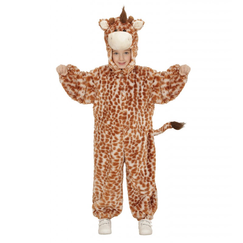 Atosa disfraz jirafa niña infantil marrón 7 a 9 años 