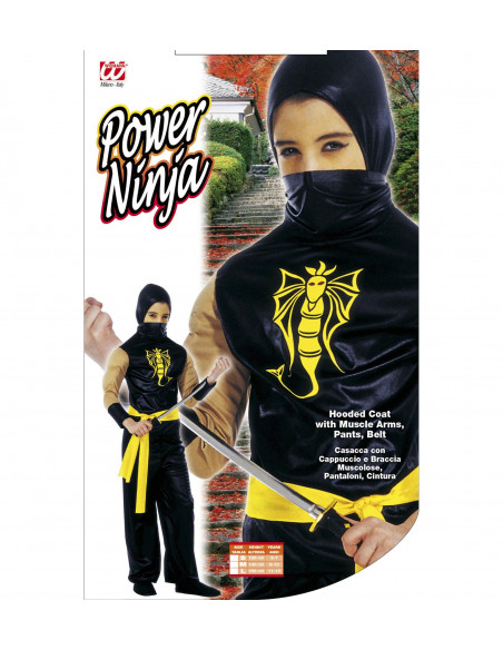 Disfraz de Ninja con músculos