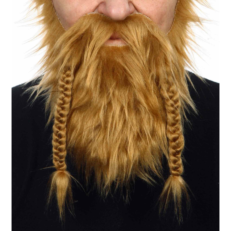 Comprar online Peluca y Barba de Vikingo Trenzas