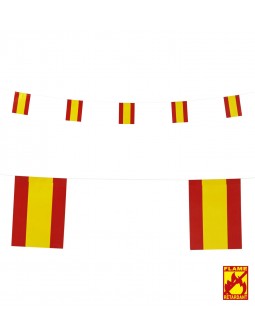 Guirnalda con Banderines de España