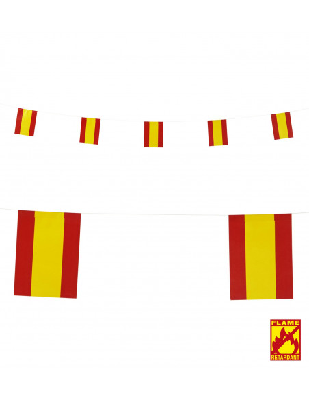 Guirnalda con Banderines de España