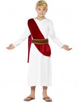 Disfraz de Romano con toga para niño