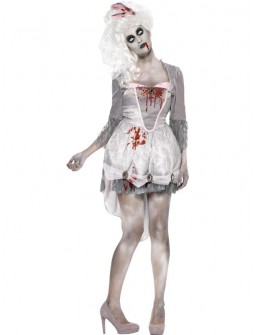 Disfraz de Zombie elegante para mujer