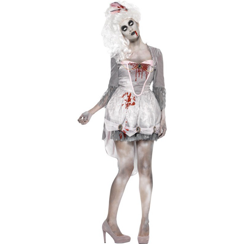 Telégrafo tipo Calma Disfraz de Cortesana Zombie para Mujer | Comprar Online