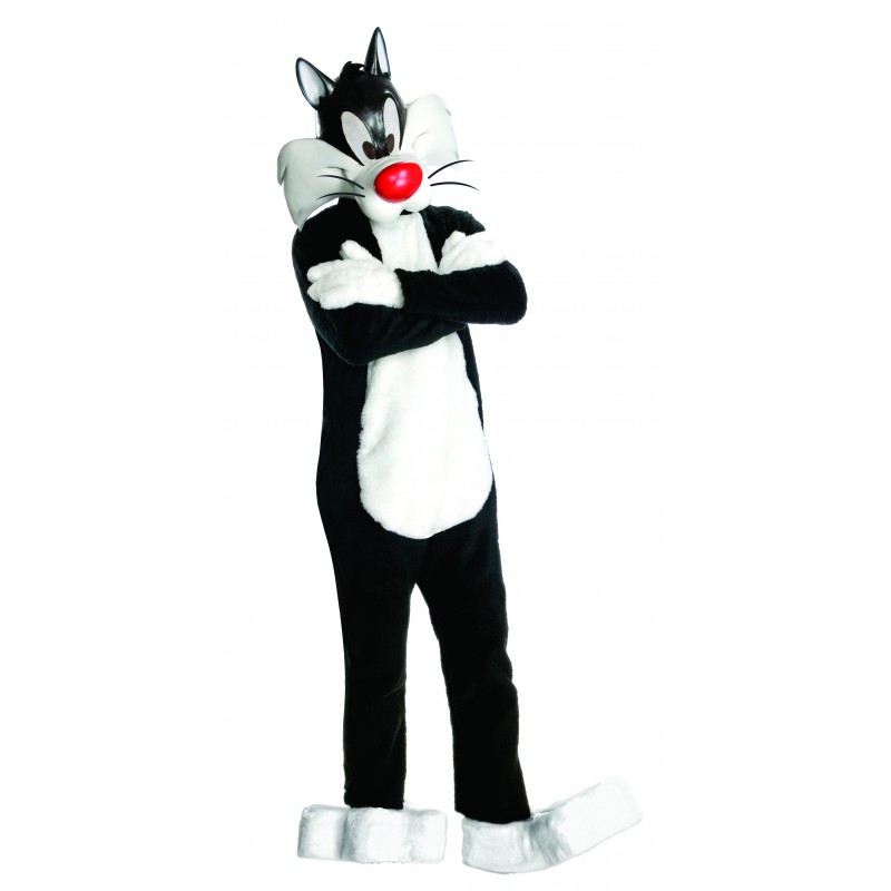 Disfraz del Gato Silvestre Mascota Premium Looney Tunes.