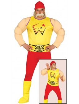 Disfraz de Hulk Hogan para Hombre