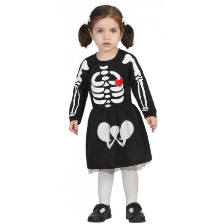 Disfraz de Esqueleto de 1 a 2 años