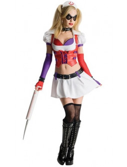 Disfraz de Harley Quinn Arkham Asylum para Mujer