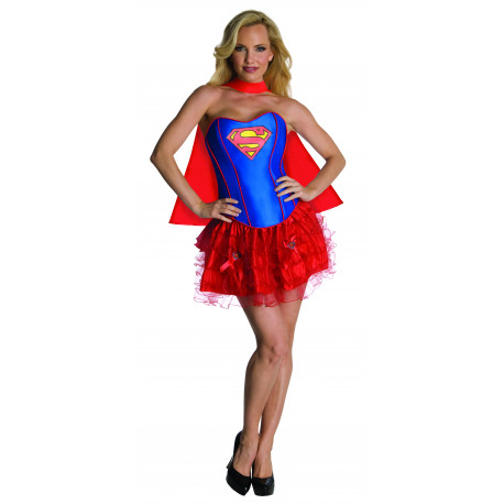 Disfraz de Supergirl con Corset