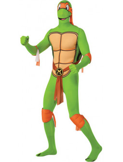 Disfraz de Michelangelo Tortuga Ninja Segunda Piel