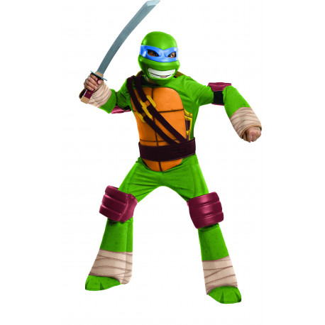 Disfraz Tortuga Ninja Leonardo Infantil Premium