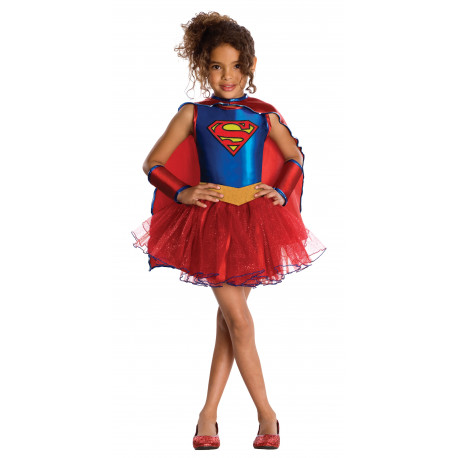 Disfraz de Supergirl con Tutú para Niña