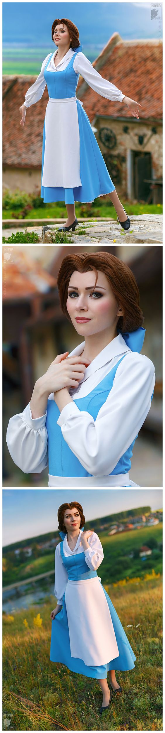 caracterización bella y la bestia cosplay la bella y la bestia