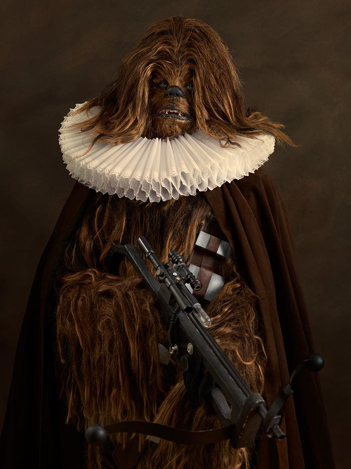 chewbacca cosplay retro