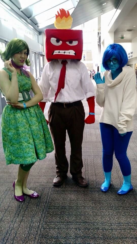 cosplay inside out disfraces inside out