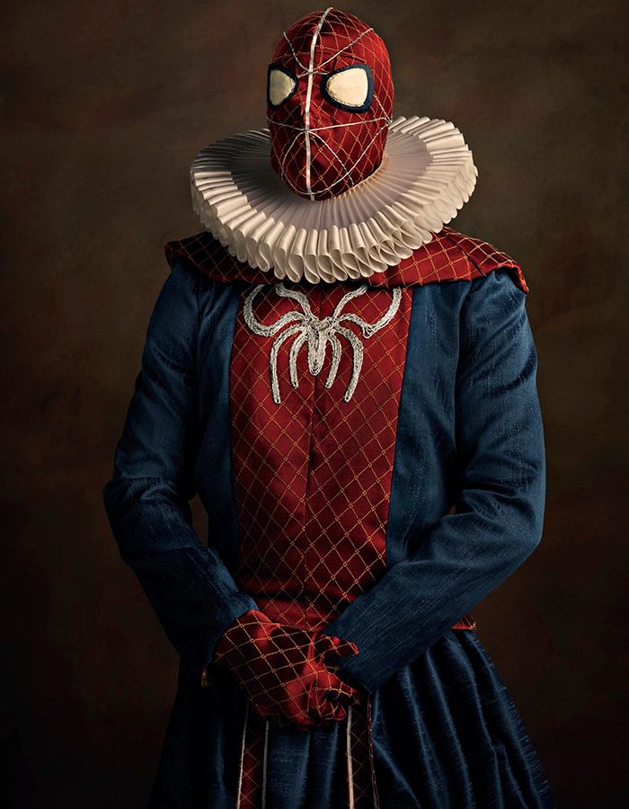 cosplay spiderman retro