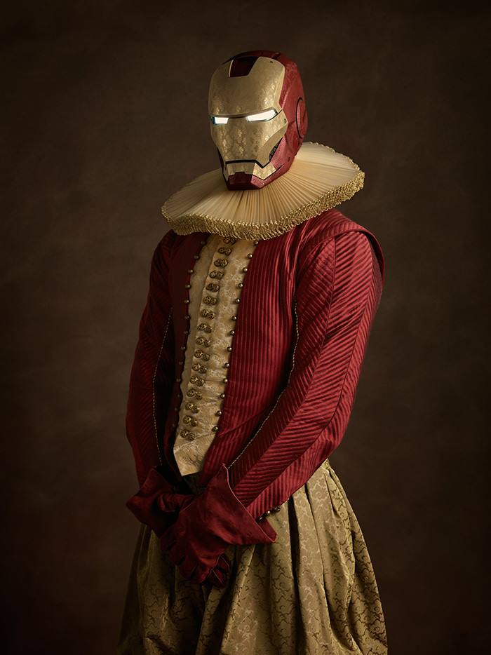 ironman cosplay retro