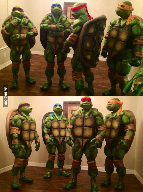 tortugas ninja cosplay