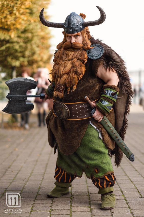 disfraz vikingo original