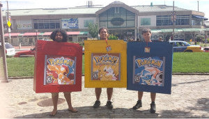 cartuchos pokemon cosplay