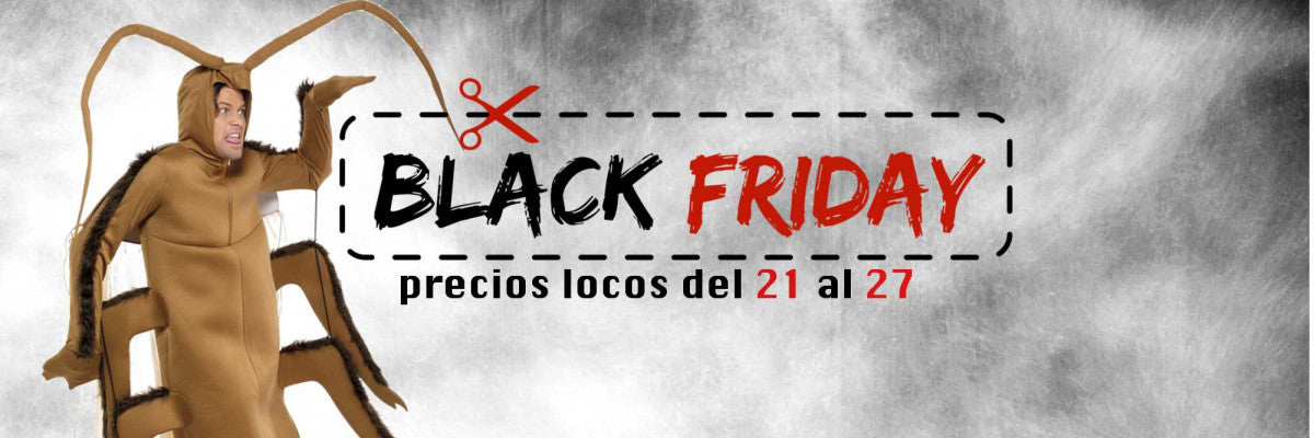 Disfraces Black Friday 2017| Descuentos Especiales