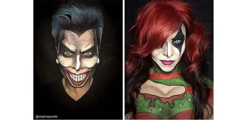 10 Increíbles Ideas de Maquillaje para Halloween - Disfraces Simon