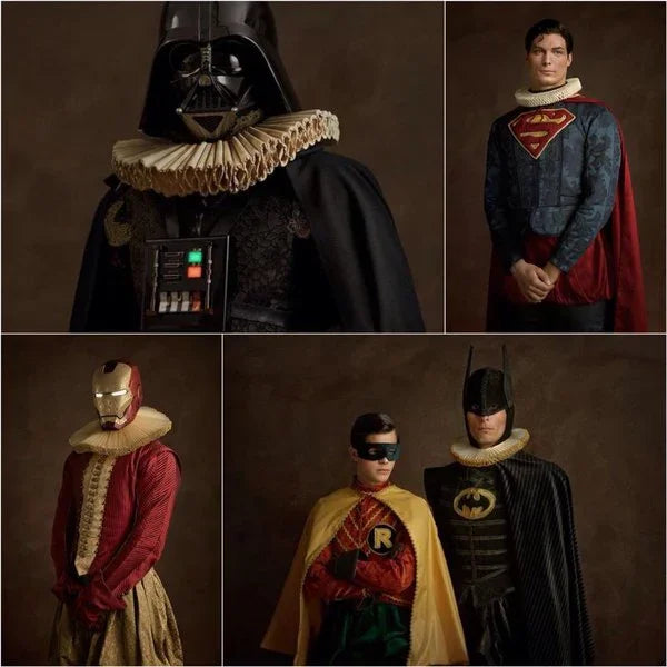 Impresionantes Cosplays Retro de personajes de Marvel, Star Wars y DC Cómics - Disfraces Simon
