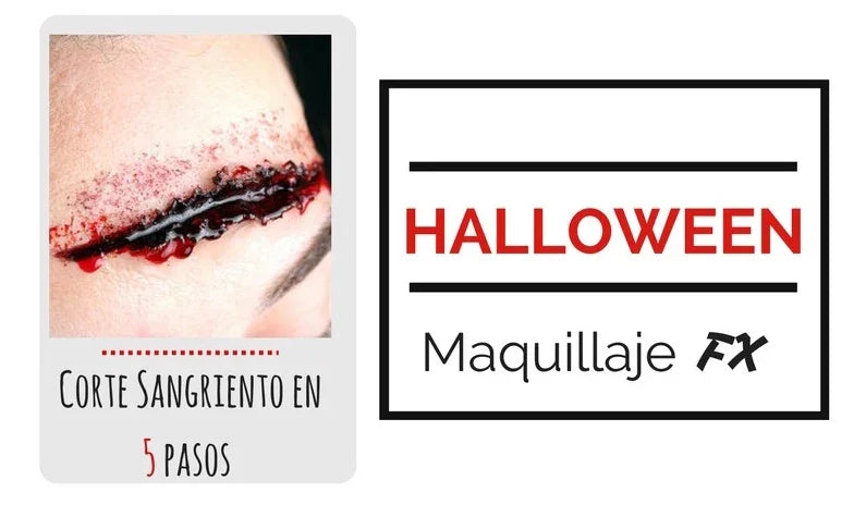 Tutorial de Herida Sangrante para Halloween | Maquillaje - Disfraces Simon