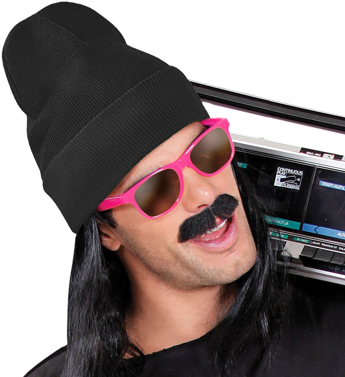 Gorro Negro Tipo Lana