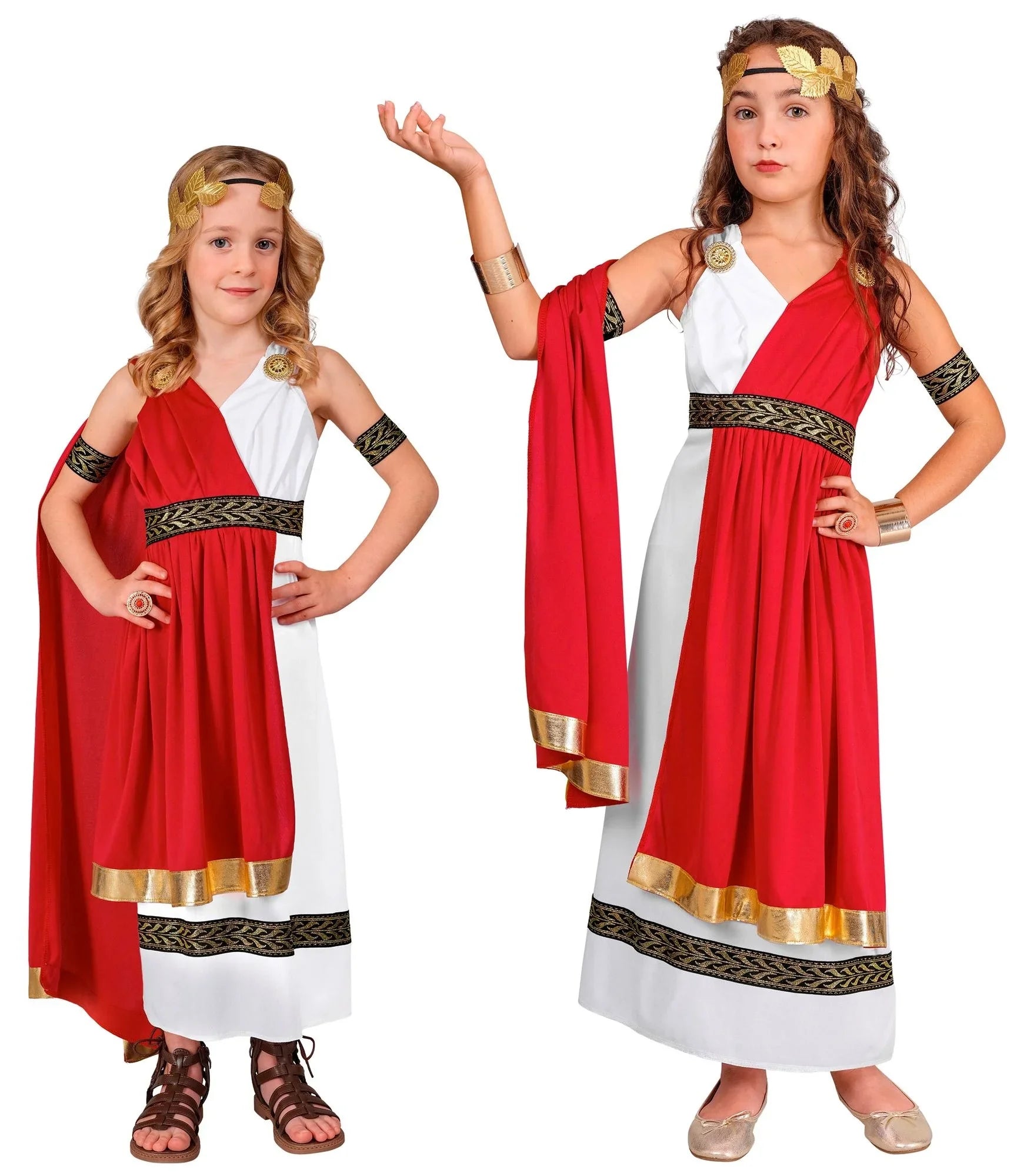 Disfraz de Emperatriz Romana para Niña Comprar Online