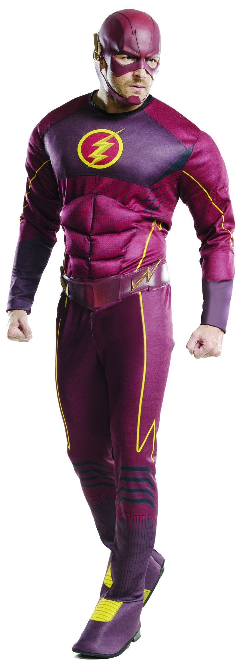 Disfraz de Flash Musculoso para Adulto Superhéroes Rubies