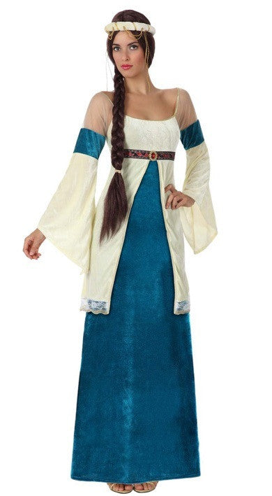 Disfraz de Princesa Medieval para Mujer Adultos Atosa