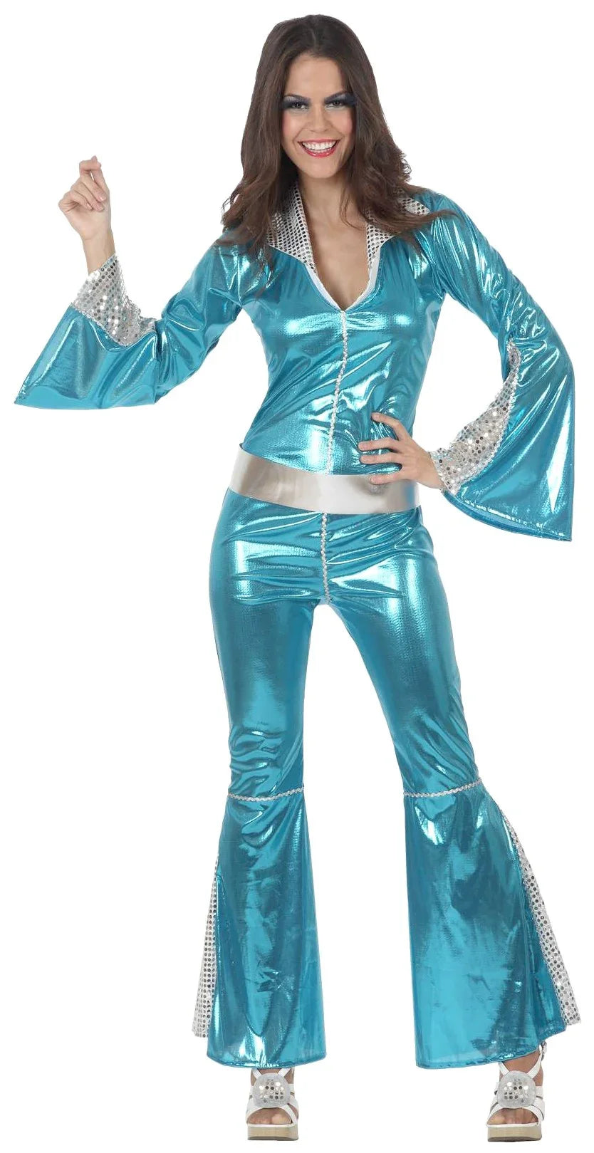 Disfraces en Pareja de Disco Azul Disco Disfraces Simon