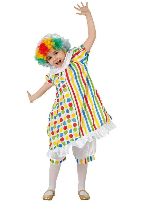 Disfraz de Payasita INFANTILES Atosa