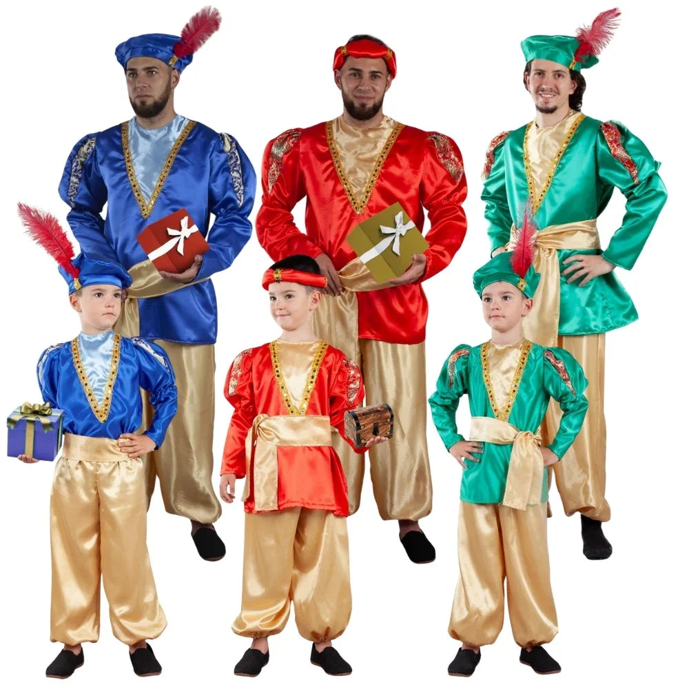 Disfraces para Grupo de Pajes de los Reyes Magos Pajes Reales Disfraces Simon