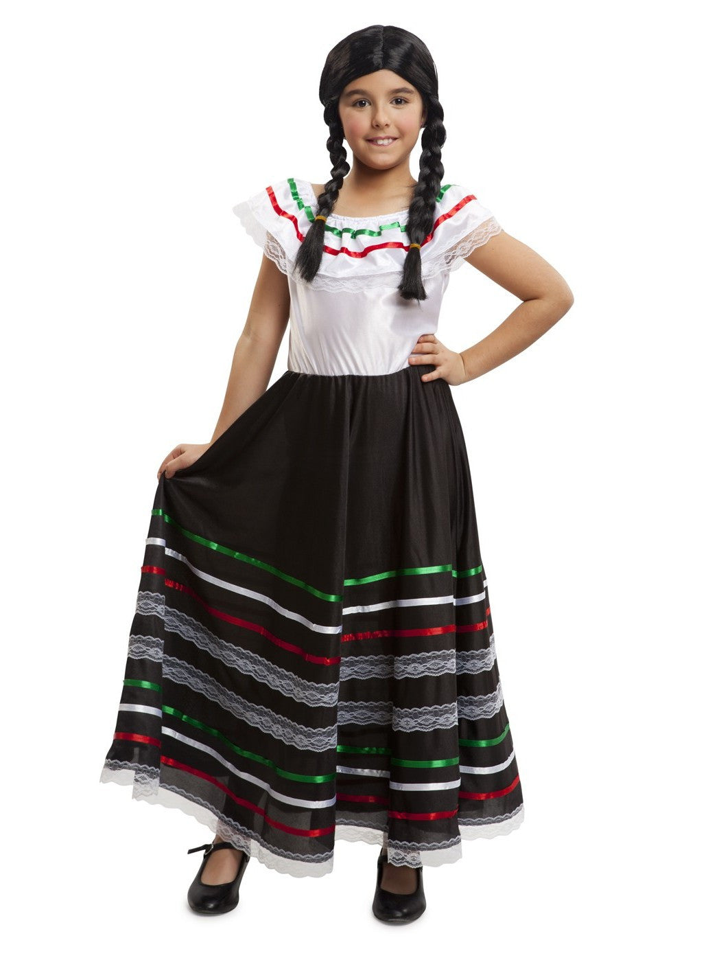 Disfraz de Mexicana para Niña INFANTILES Viving