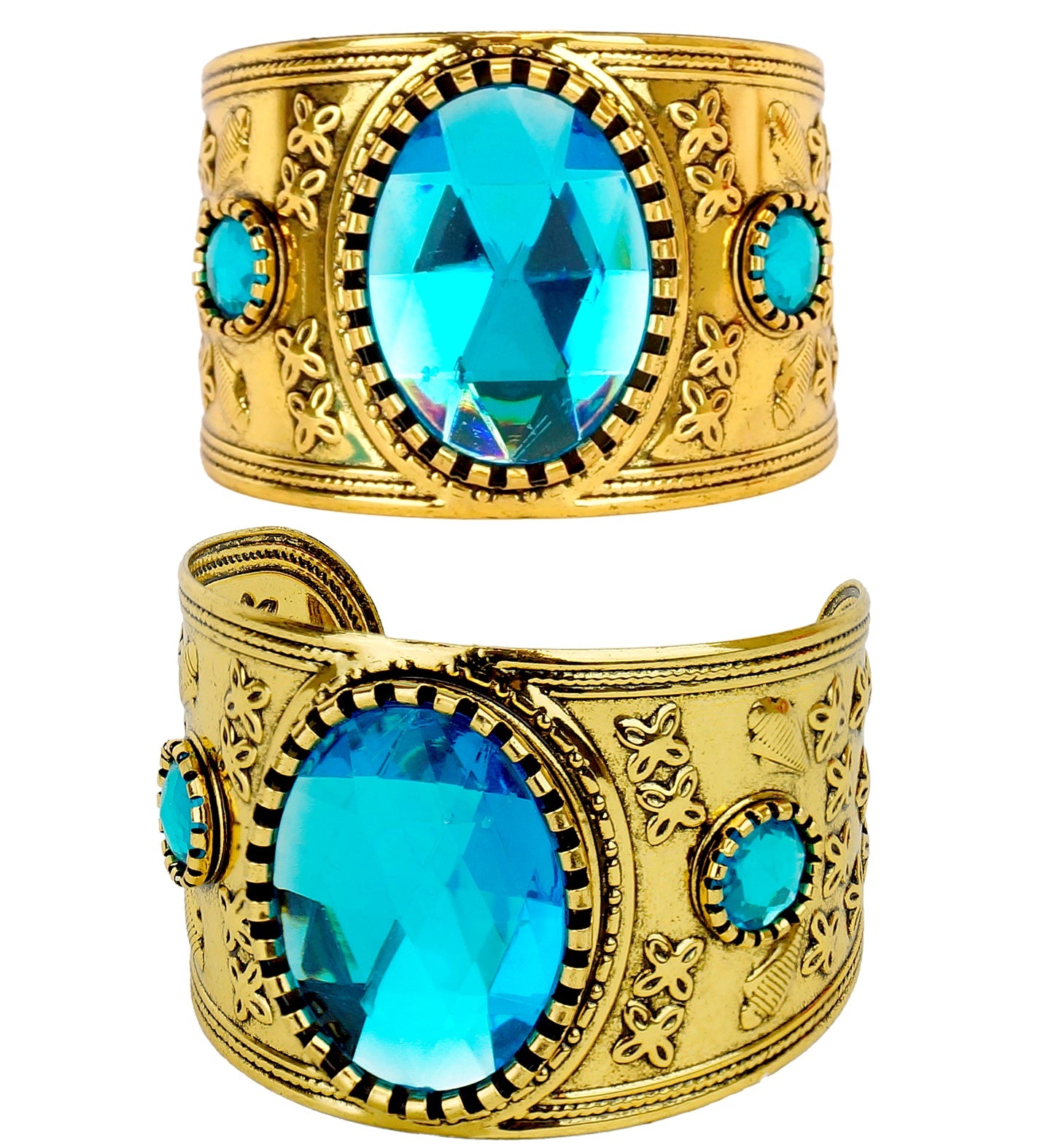 Pulsera Dorada con Piedra Preciosa Topacio
