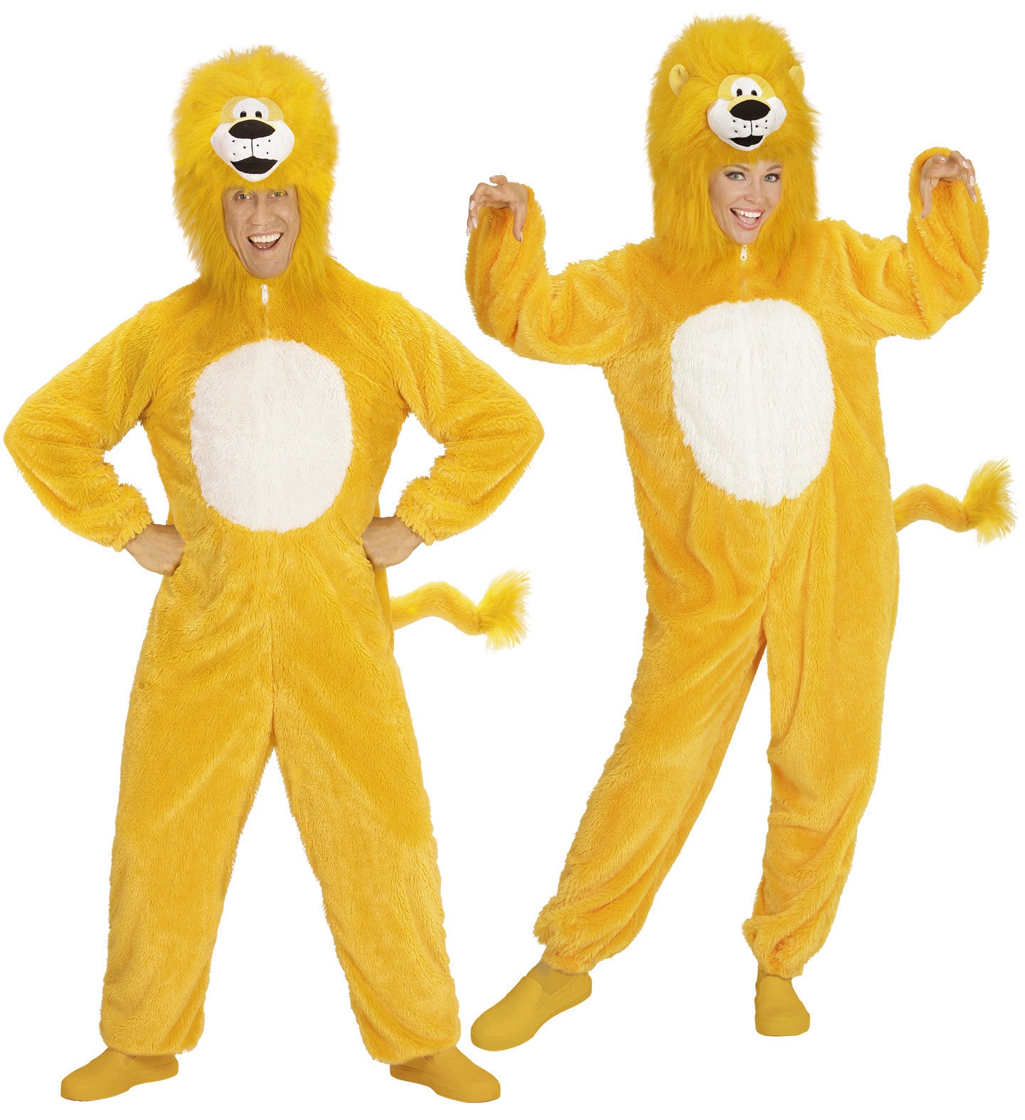 Disfraz de León Amarillo para Adulto Animales Widmann