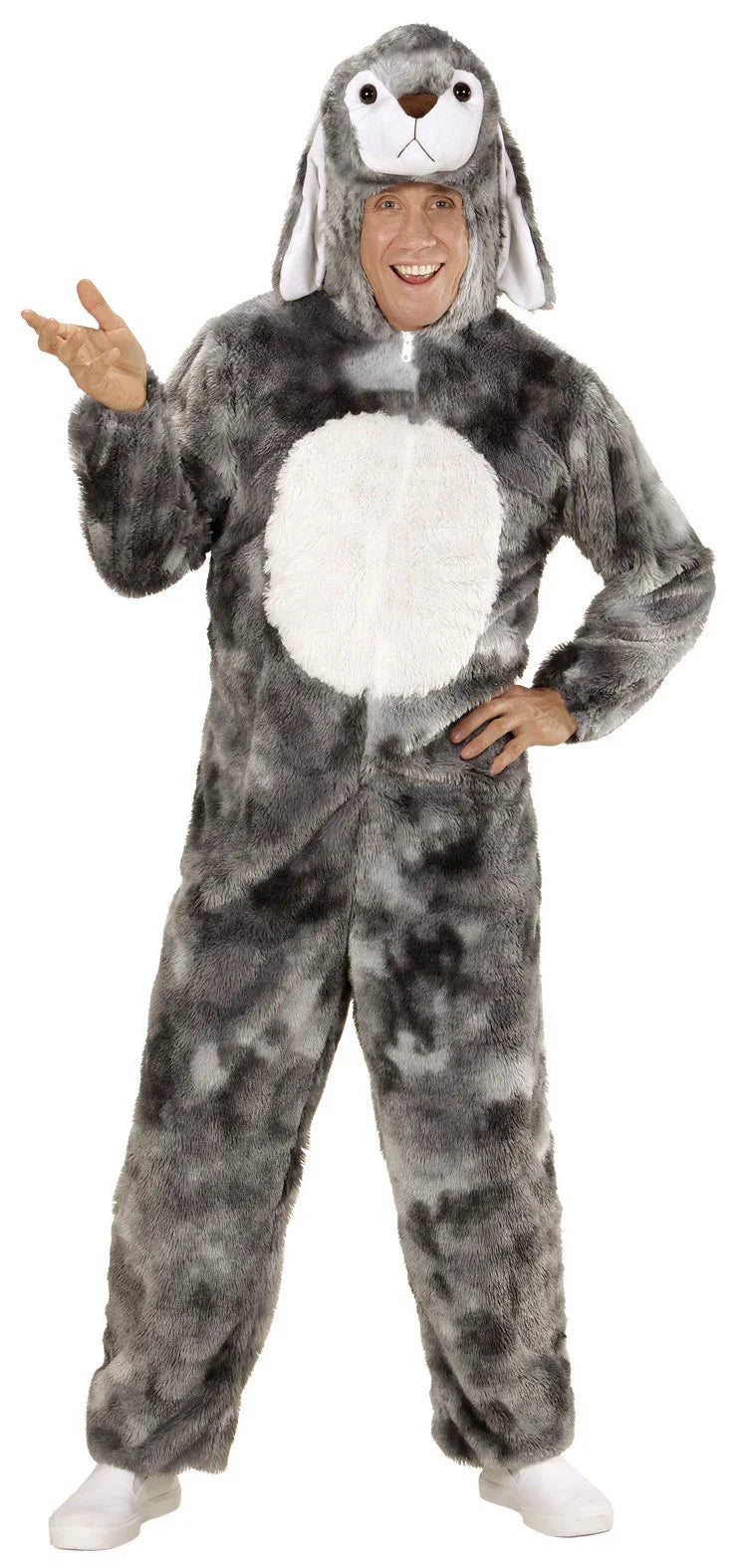 Disfraz de Conejo Gris para Adulto Animales Widmann