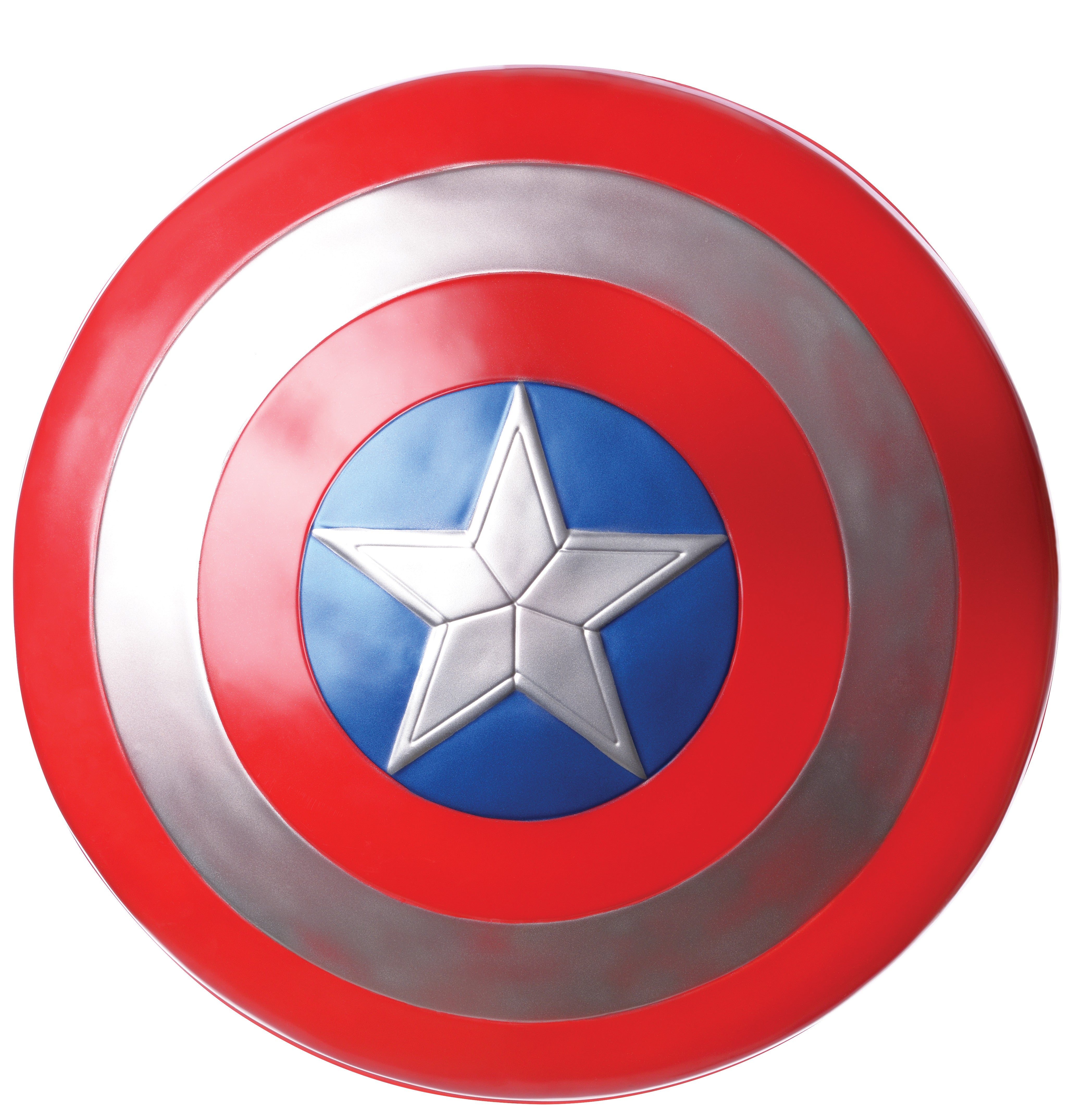 Escudo del Capitan América para Adulto Complementos Superhéroes Rubies