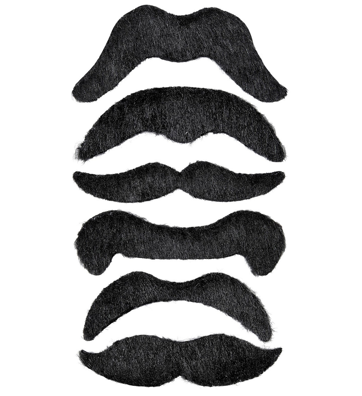 Pack de Bigotes 6 unidades Barbas y Bigotes Widmann
