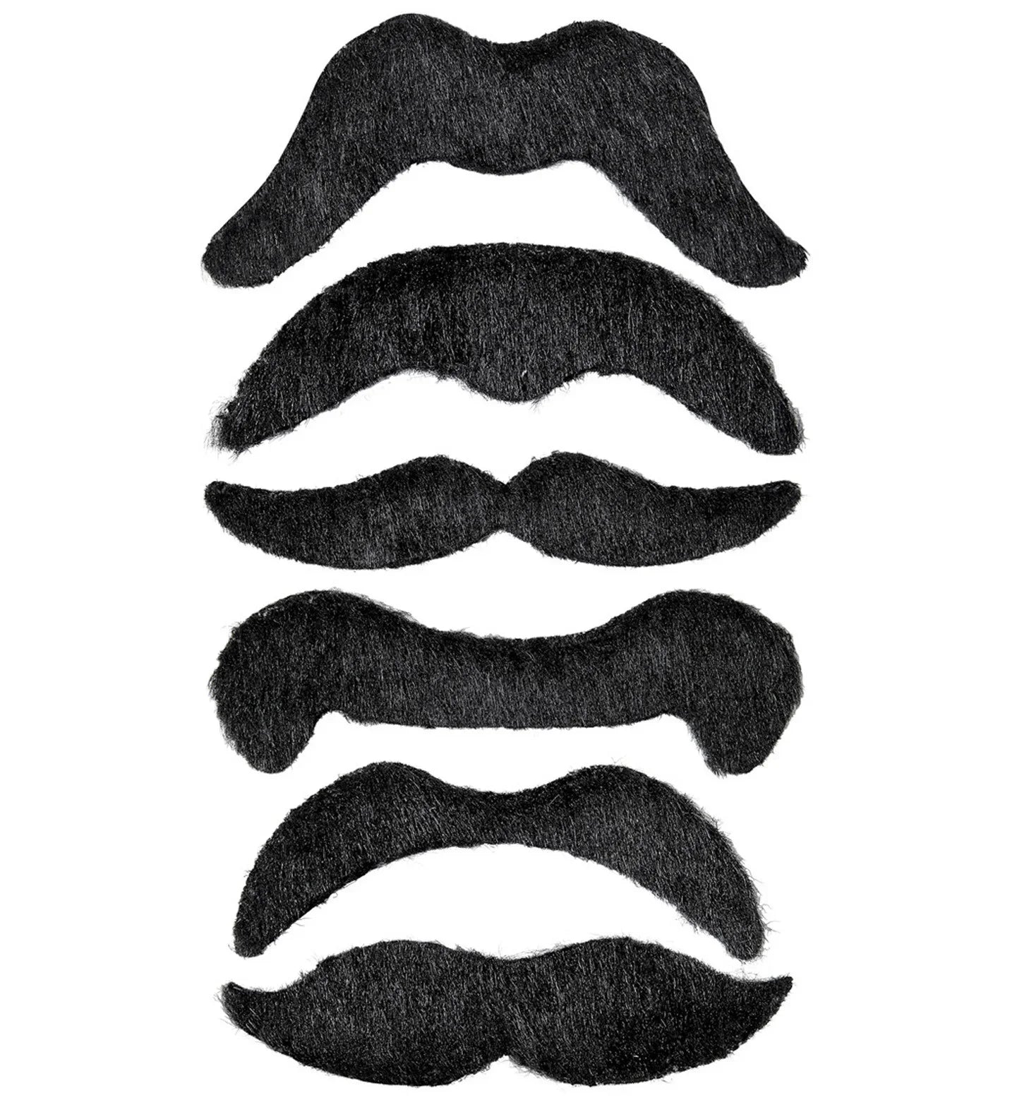 Pack de Bigotes 6 unidades Barbas y Bigotes Widmann