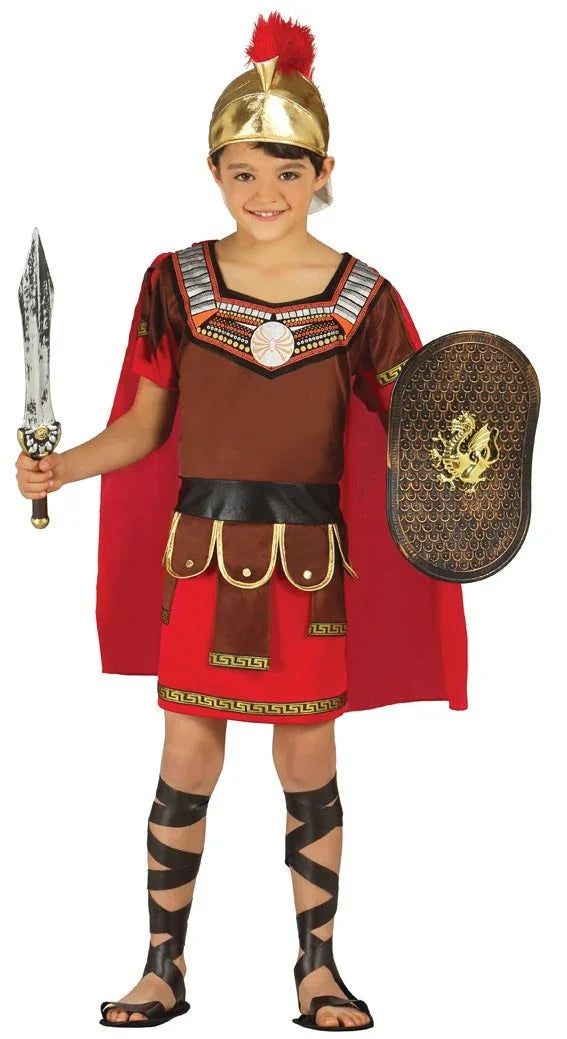 Disfraz de Romano con Casco para Niño INFANTILES Guirca
