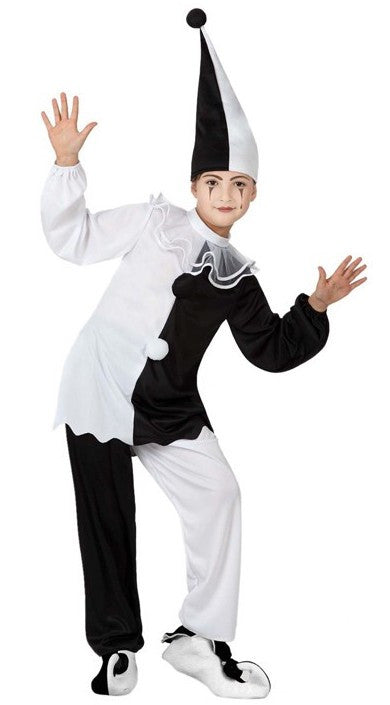 Disfraz de Niño Pierrot INFANTILES Atosa